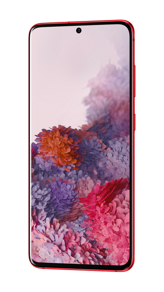 Samsung Galaxy S20 Aura Red-экран